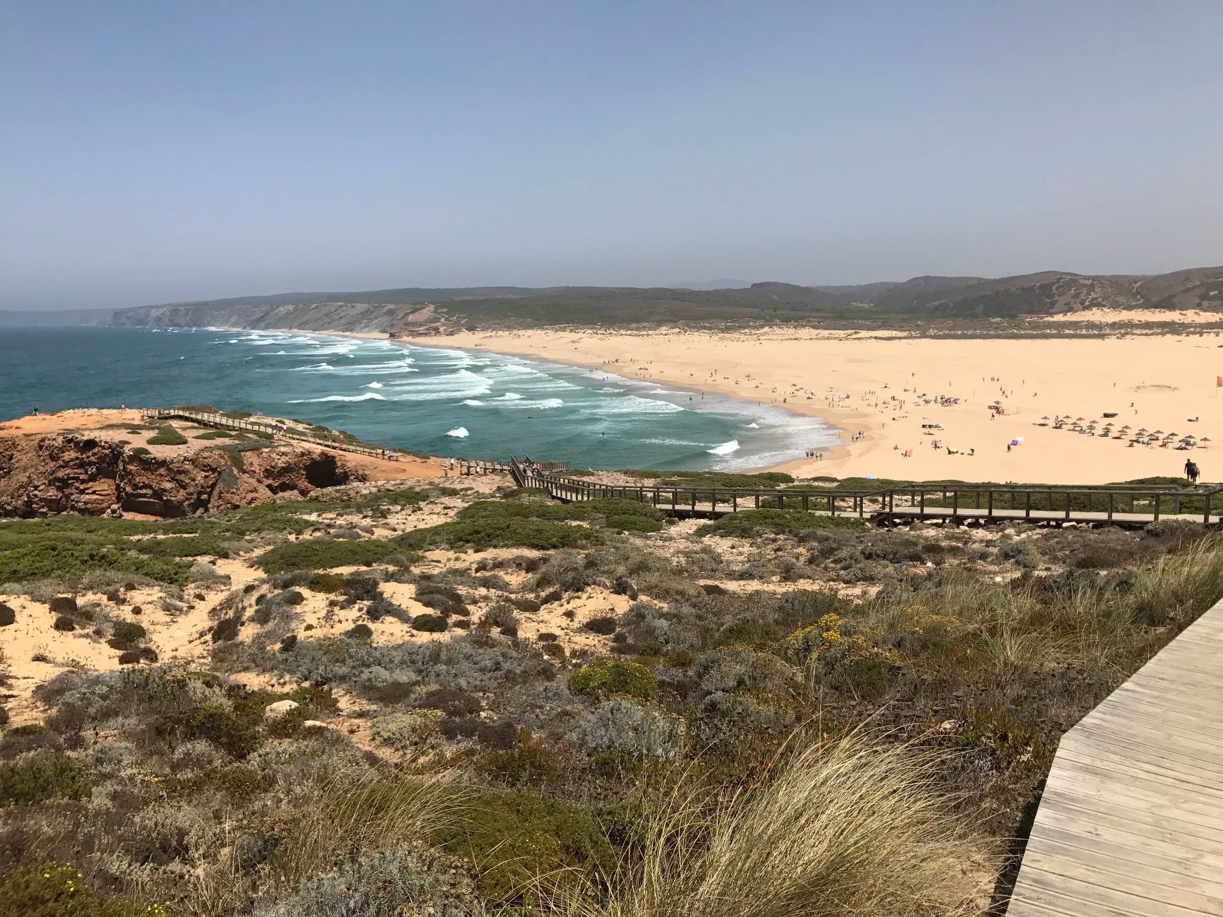 Atlantic coast in Portugal